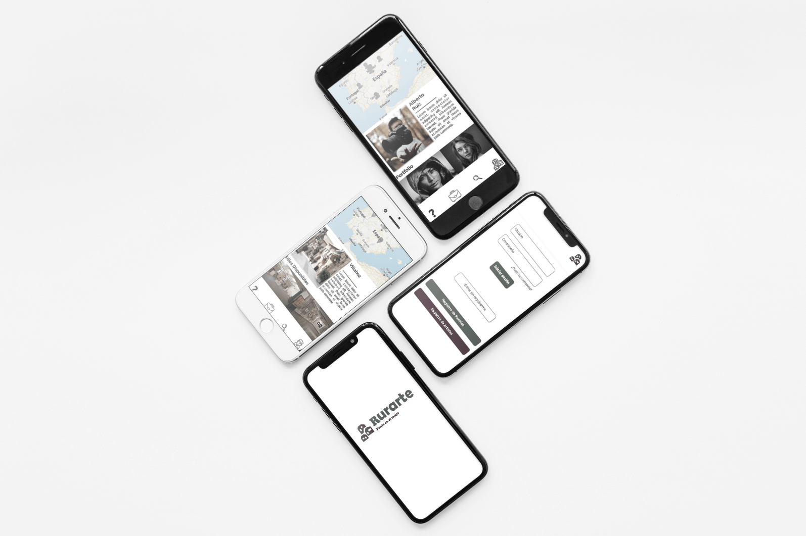Rurarte – Prototipo App